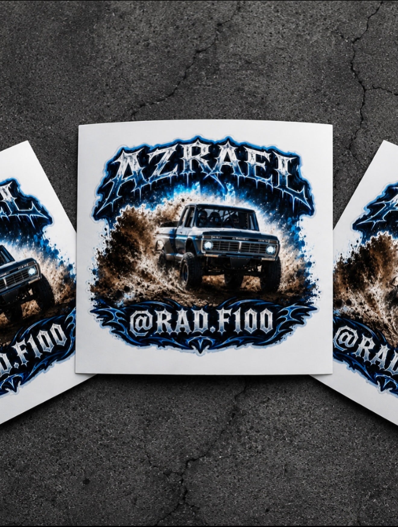 Rad.F100 Sticker